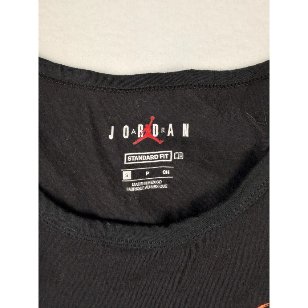 Jordan Mens Jumpman Air Graphic Tank Top Black Neon Logo Small CV3417-010